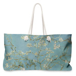 Almond Blossoms (Van Gogh) Large Tote Bag with Rope Handles