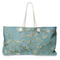 Almond Blossoms (Van Gogh) Large Rope Tote Bag - Front View