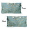 Almond Blossoms (Van Gogh) Large Rope Tote - From & Back View