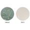 Almond Blossoms (Van Gogh) Round Linen Placemats - APPROVAL (single sided)