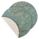 Almond Blossoms (Van Gogh) Round Linen Placemat - Single Sided - Set of 4