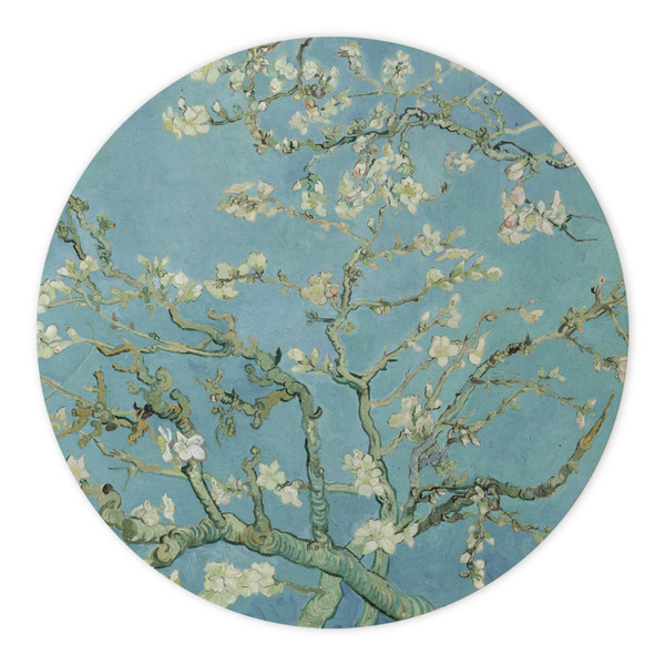 Almond Blossoms (Van Gogh) Round Paper Coaster - Approval