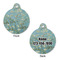 Almond Blossoms (Van Gogh) Round Pet ID Tag - Large - Approval