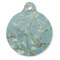 Almond Blossoms (Van Gogh) Round Pet ID Tag