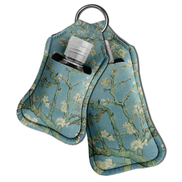 Almond Blossoms (Van Gogh) Sanitizer Holder Keychain - Both in Case (PARENT)