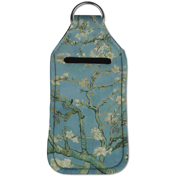 Almond Blossoms (Van Gogh) Sanitizer Holder Keychain - Large (Front)
