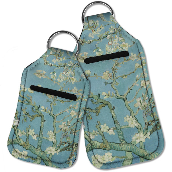 Almond Blossoms (Van Gogh) Sanitizer Holder Keychain - Parent Main