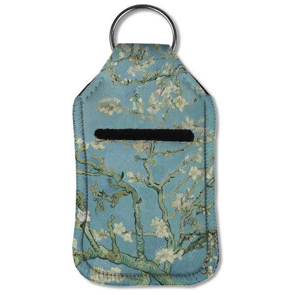 Almond Blossoms (Van Gogh) Sanitizer Holder Keychain - Small (Front Flat)