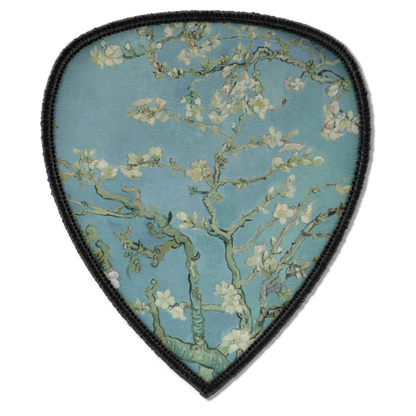 Custom Almond Blossoms (Van Gogh) Iron on Shield Patch A
