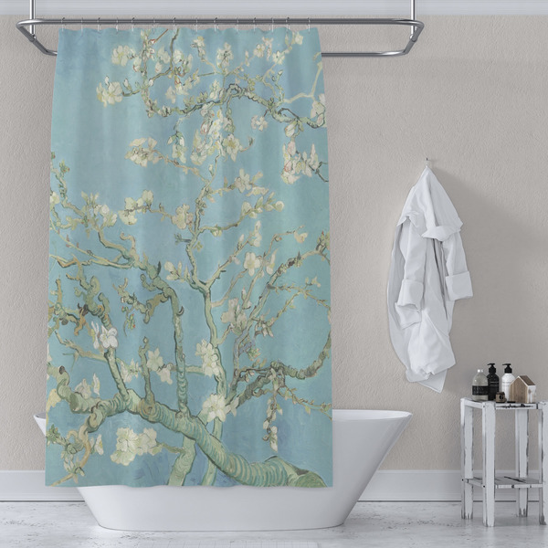 Almond Blossoms (Van Gogh) Shower Curtain Lifestyle