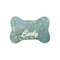 Almond Blossoms (Van Gogh) Bone Shaped Dog Food Mat (Small)