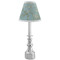 Almond Blossoms (Van Gogh) Small Chandelier Lamp - LIFESTYLE (on candle stick)