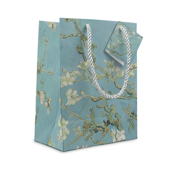 Custom Almond Blossoms (Van Gogh) Small Gift Bag