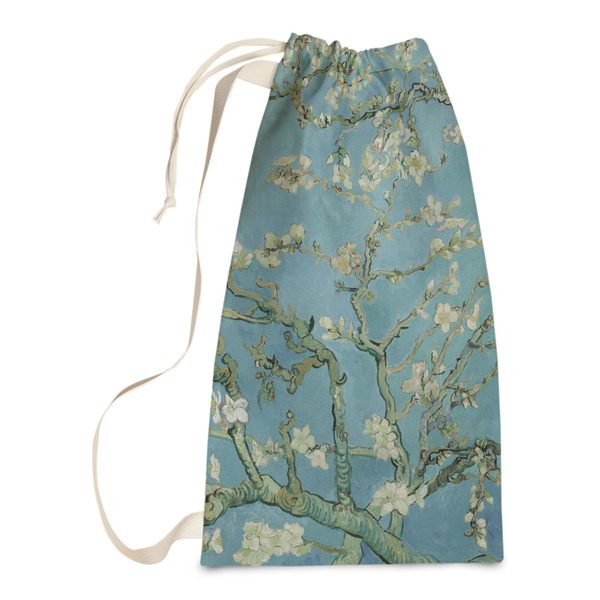 Custom Almond Blossoms (Van Gogh) Laundry Bags - Small
