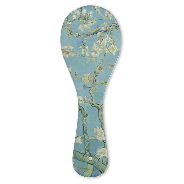 Custom Almond Blossoms (Van Gogh) Ceramic Spoon Rest