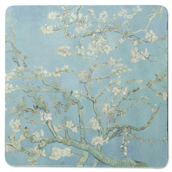 Almond Blossoms (Van Gogh) Square Rubber Backed Coaster