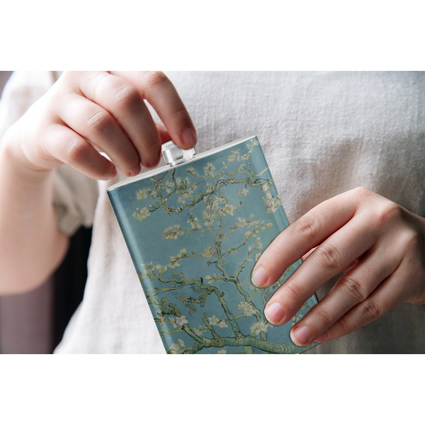 Almond Blossoms (Van Gogh) Stainless Steel Flask - LIFESTYLE 1