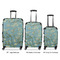 Almond Blossoms (Van Gogh) Suitcase Set 1 - APPROVAL