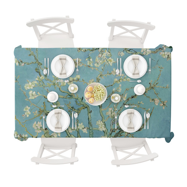 Almond Blossoms (Van Gogh) Tablecloths (58"x102") - TOP VIEW