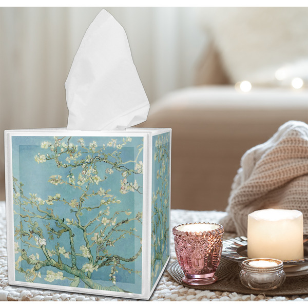 Almond Blossoms (Van Gogh) Tissue Box - LIFESTYLE