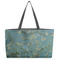 Almond Blossoms (Van Gogh) Tote w/Black Handles - Front View