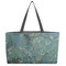 Almond Blossoms (Van Gogh) Beach Totes Bag - w/ Black Handles