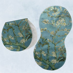 Almond Blossoms (Van Gogh) Burp Pads - Velour - Set of 2