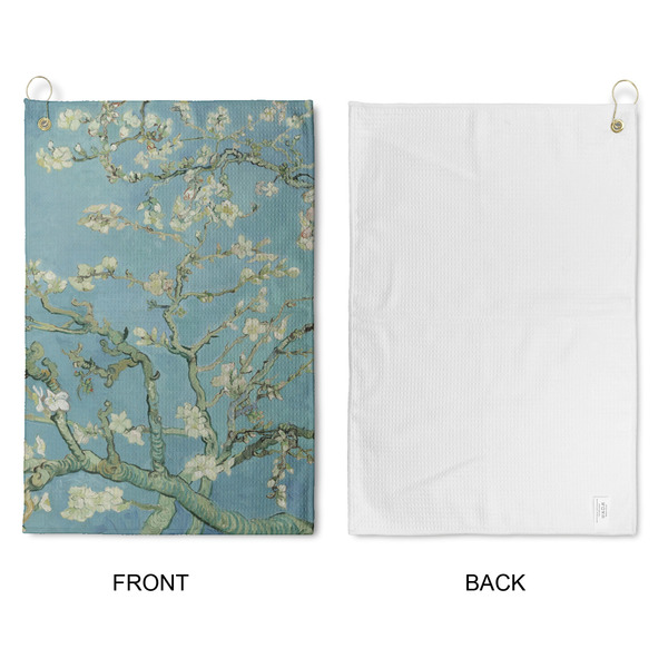 Almond Blossoms (Van Gogh) Waffle Weave Golf Towel - Approval