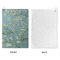 Almond Blossoms (Van Gogh) Waffle Weave Golf Towel - Approval