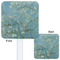 Almond Blossoms (Van Gogh) White Plastic Stir Stick - Double Sided - Approval