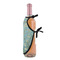 Almond Blossoms (Van Gogh) Wine Bottle Apron - DETAIL WITH CLIP ON NECK