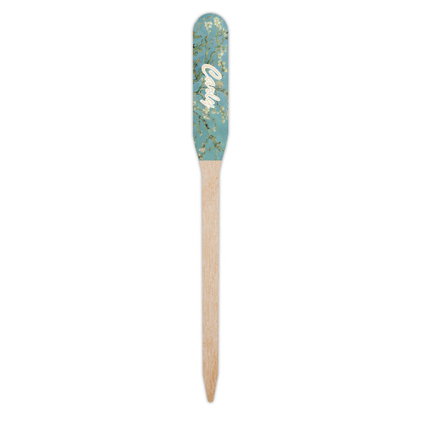 Almond Blossoms (Van Gogh) Wooden Food Pick - Paddle - Single Pick