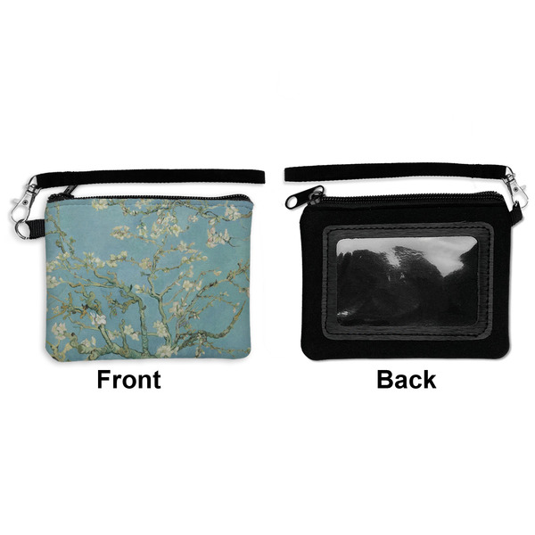 Almond Blossoms (Van Gogh) Wristlet ID Cases - Front & Back