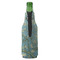 Almond Blossoms (Van Gogh) Zipper Bottle Cooler - BACK (bottle)