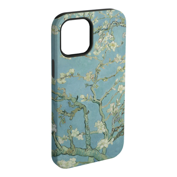 Custom Almond Blossoms (Van Gogh) iPhone Case - Rubber Lined