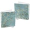 Apple Blossoms (Van Gogh) 3-Ring Binder Front and Back