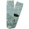 Apple Blossoms (Van Gogh) Adult Crew Socks - Single Pair - Front and Back