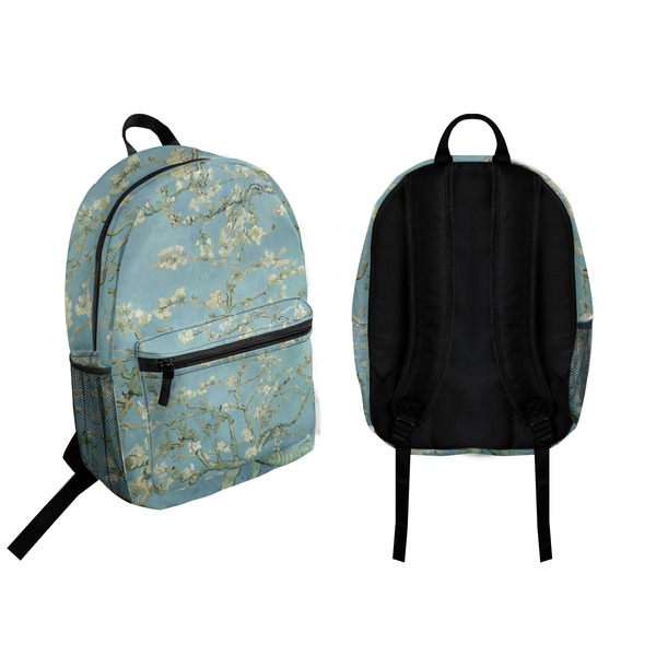 Apple Blossoms (Van Gogh) Backpack front and back - Apvl