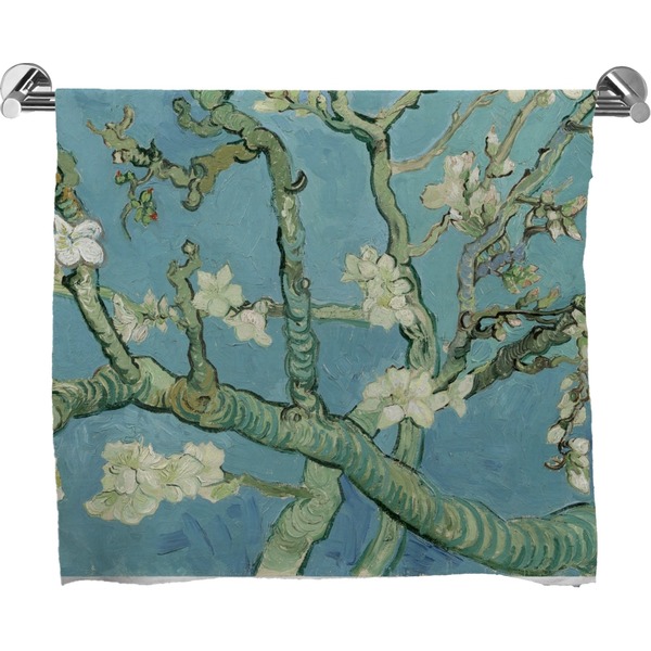 Custom Almond Blossoms (Van Gogh) Bath Towel