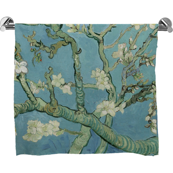 Custom Almond Blossoms (Van Gogh) Bath Towel