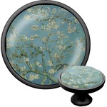 Almond Blossoms (Van Gogh) Cabinet Knob (Black)