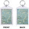 Apple Blossoms (Van Gogh) Bling Keychain (Front + Back)