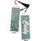 Apple Blossoms (Van Gogh) Bookmark with tassel - Front and Back