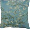 Almond Blossoms (Van Gogh) Faux-Linen Throw Pillow 18"