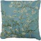 Almond Blossoms (Van Gogh) Faux-Linen Throw Pillow 26"