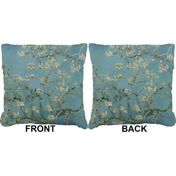 Apple Blossoms (Van Gogh) Burlap Pillow Approval