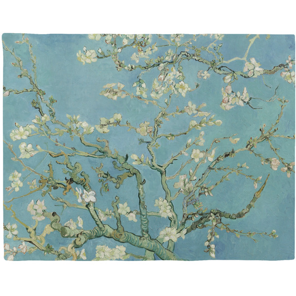 Custom Almond Blossoms (Van Gogh) Woven Fabric Placemat - Twill