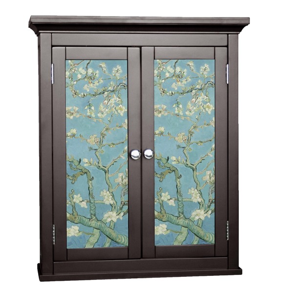 Custom Almond Blossoms (Van Gogh) Cabinet Decal - Small