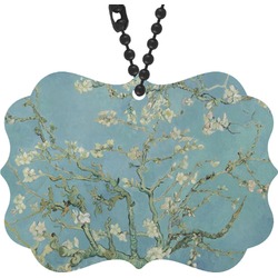 Almond Blossoms (Van Gogh) Rear View Mirror Charm