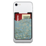 Almond Blossoms (Van Gogh) 2-in-1 Cell Phone Credit Card Holder & Screen Cleaner